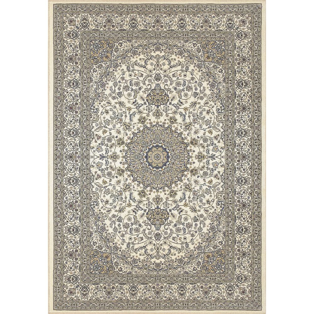 Dynamic Rugs 57119-6464 Ancient Garden 7.10 Ft. X 10.10 Ft. Rectangle Rug in Ivory
